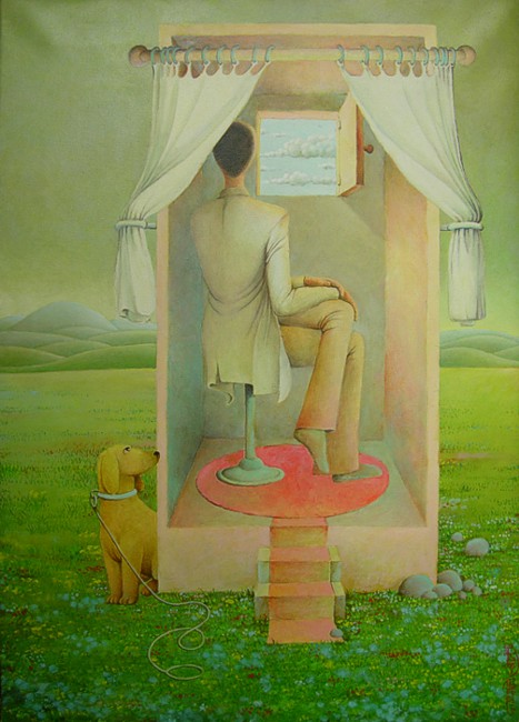 A Booth to see the Clouds